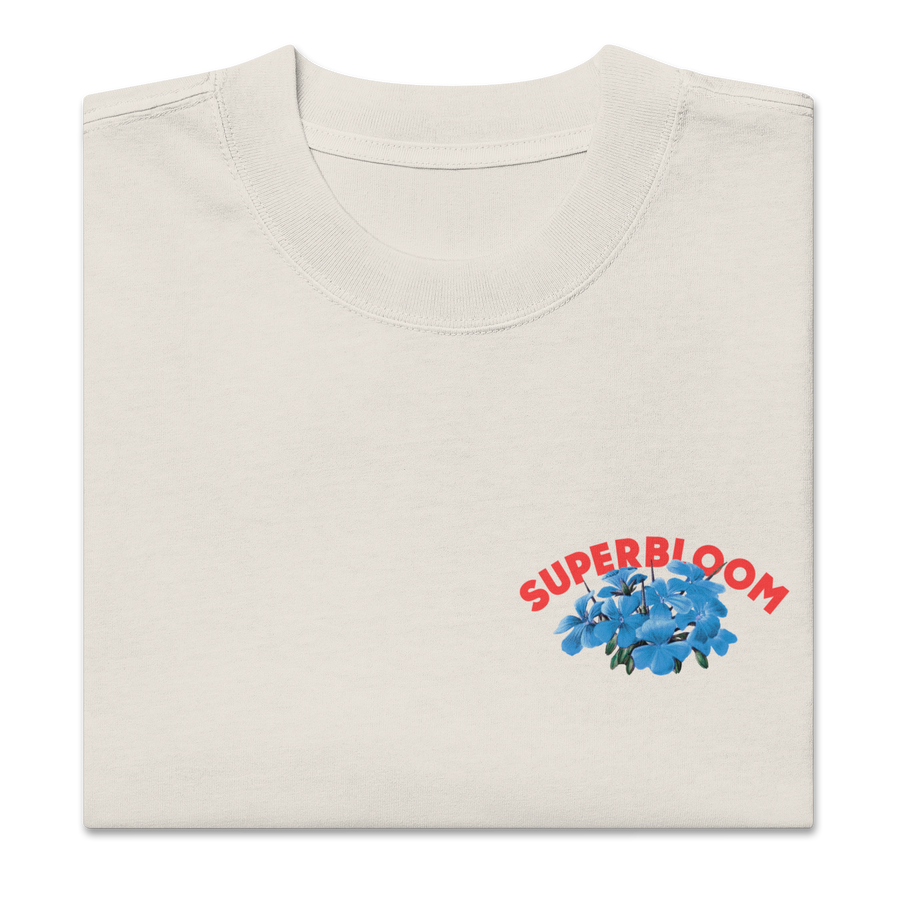 Superbloom - Unisex Oversized Faded T-Shirt